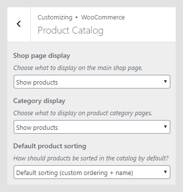 Goodz WordPress theme documentation - Product Catalog